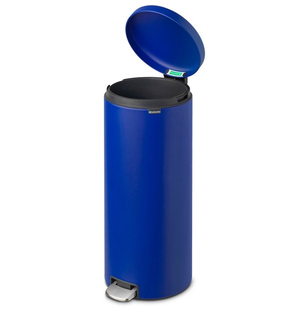brabantia Treteimer NewIcon 30 Liter Mineral Powerful Blue